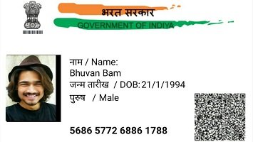 fake-Aadhaar-card Aadhaar cards - Image 1
